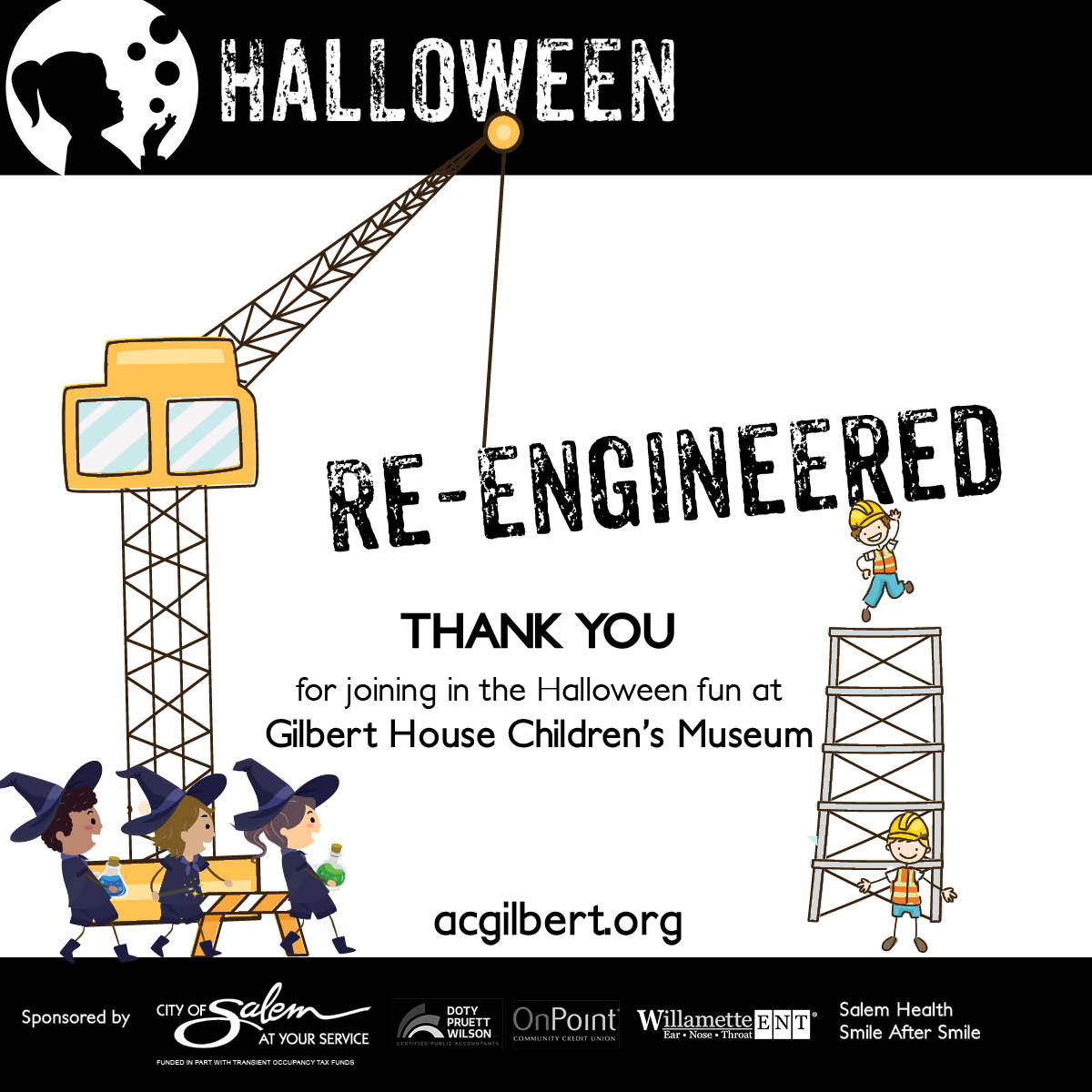 Halloween Reengineered Ad Block Thank You